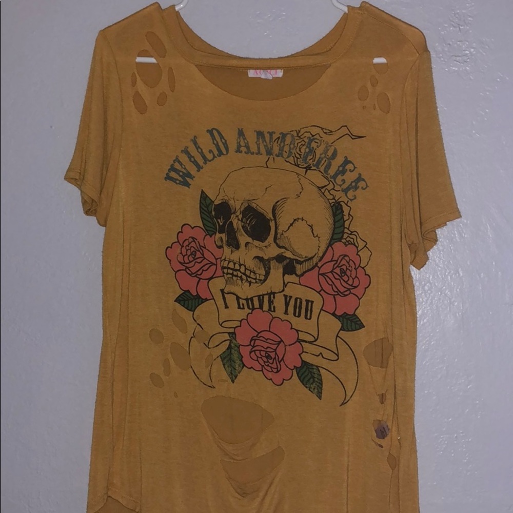 Distressed Tee